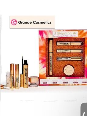 Grande Cosmetics Lash Beauty Set $126 Value NWT Sephora Lash Serum Kit